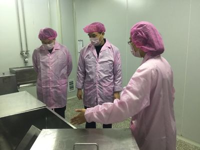 李冠甫局长率队深入一线，督导检查保健食品生产企业规范生产工作